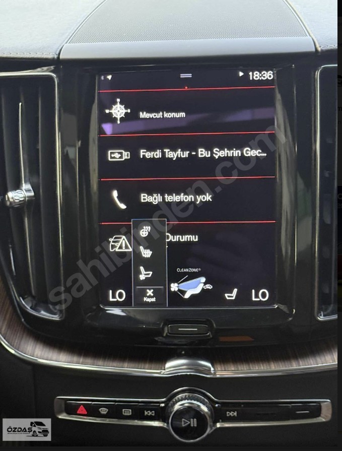 VOLVO XC60 INSCRİPTİON TABA AHŞAP 2020 MODEL